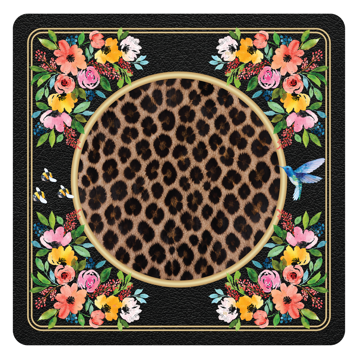Mahjong Mat w/ Pouch | Wildbloom, Pepper | house of tiles | PRE-ORDER