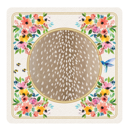 Mahjong Mat w/ Pouch | Wildbloom, Salt | house of tiles | PRE-ORDER