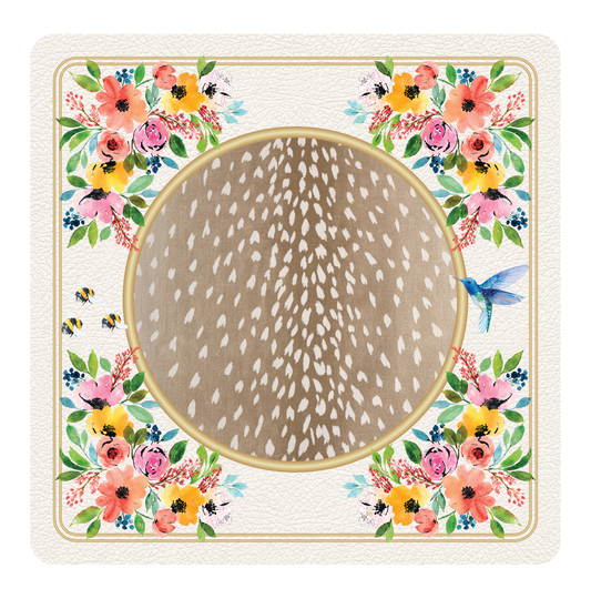Mahjong Mat w/ Pouch | Wildbloom, Salt | house of tiles | PRE-ORDER