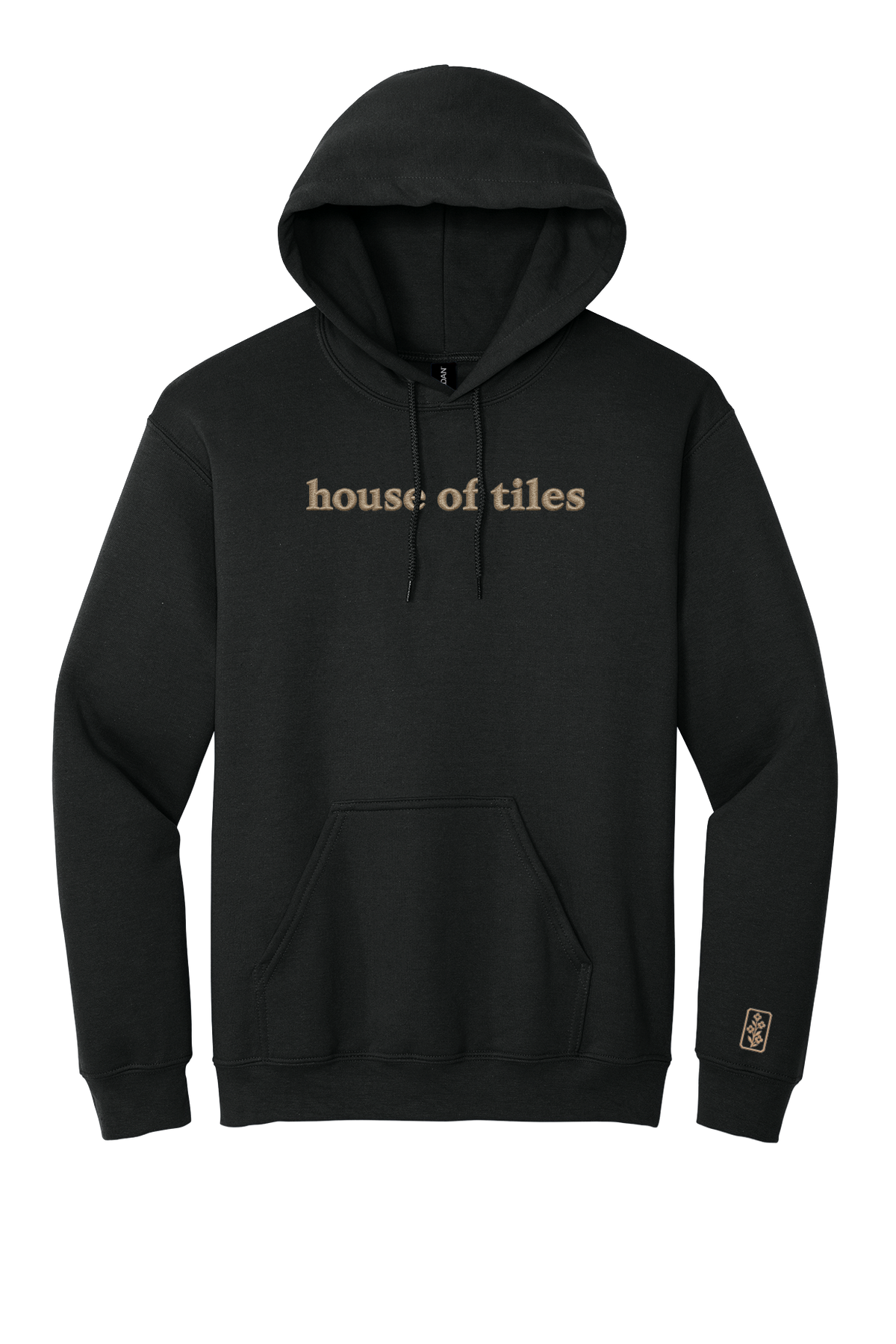 house of tiles | Embroidered Hooded Sweatshirt + wrist | PRE-ORDER
