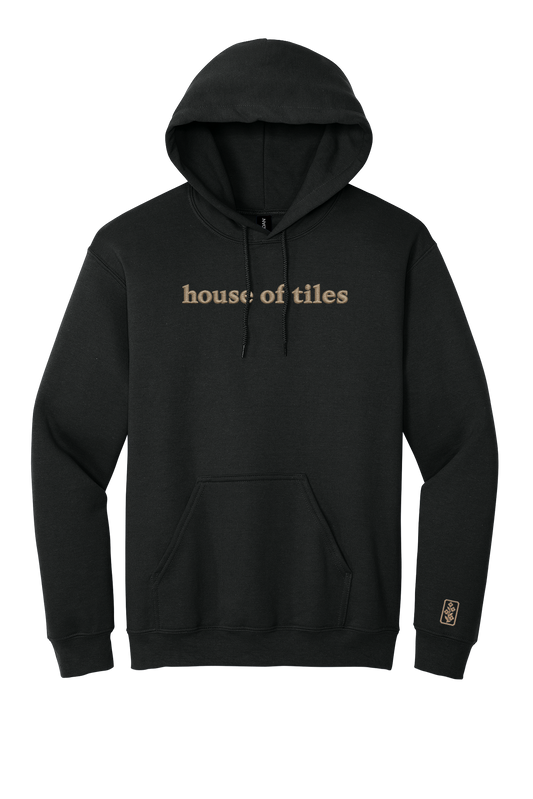 house of tiles | Embroidered Hooded Sweatshirt + wrist | PRE-ORDER