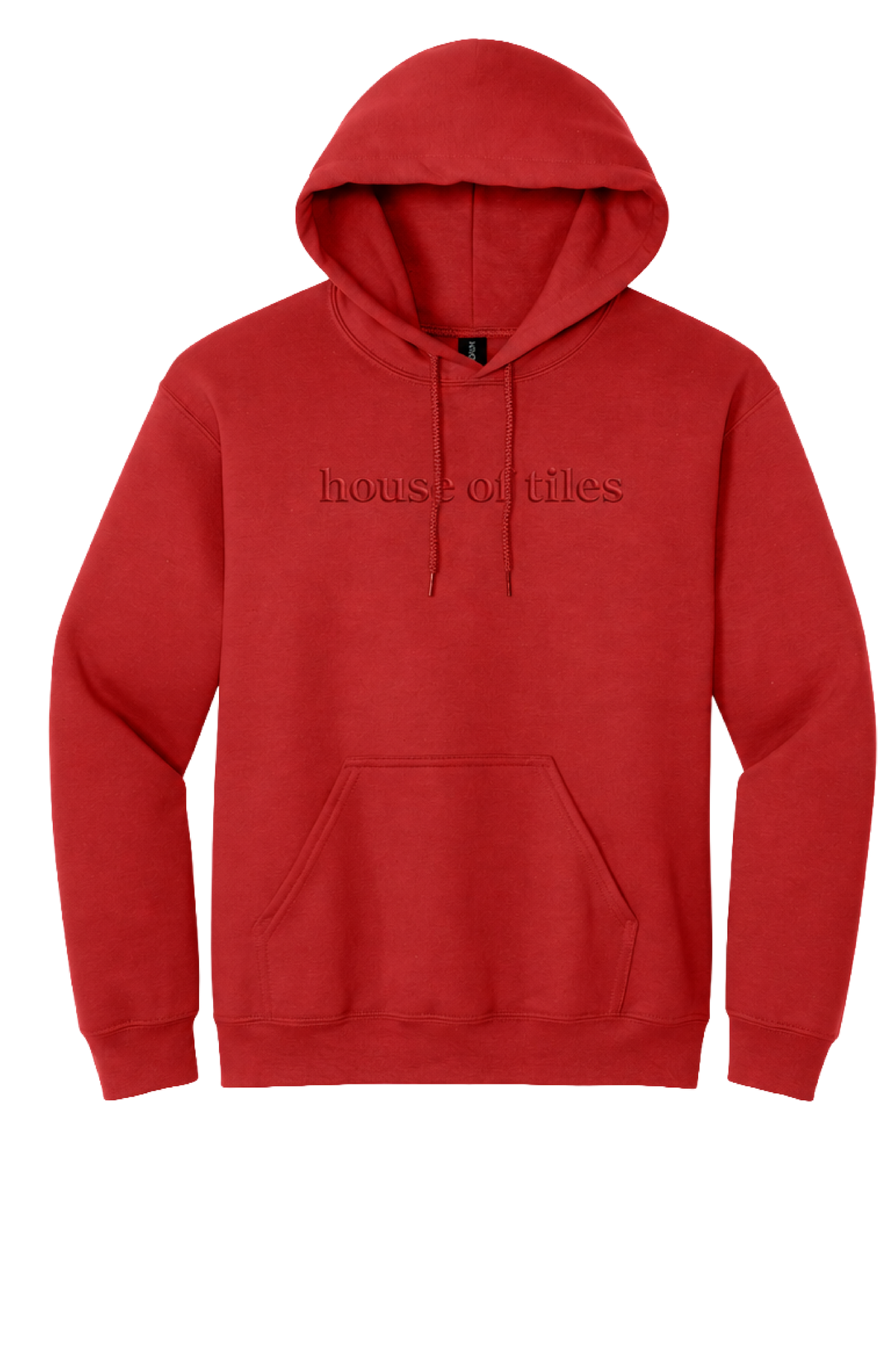 house of tiles | Embroidered Hooded Sweatshirt | PRE-ORDER